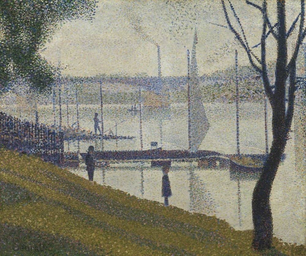 Bridge at Courbevoie by Georges Seurat