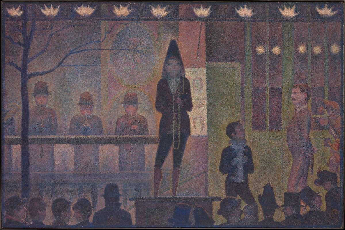 Circus Sideshow (Parade de cirque) by Georges Seurat