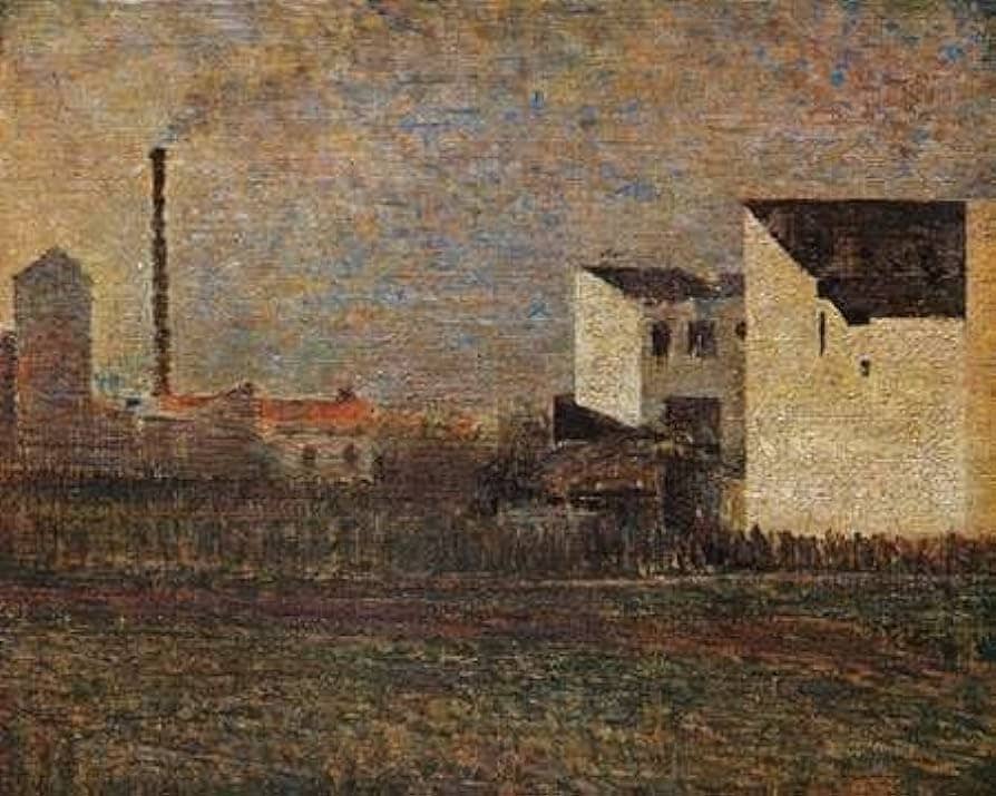 Industrial Suburb by Georges Seurat