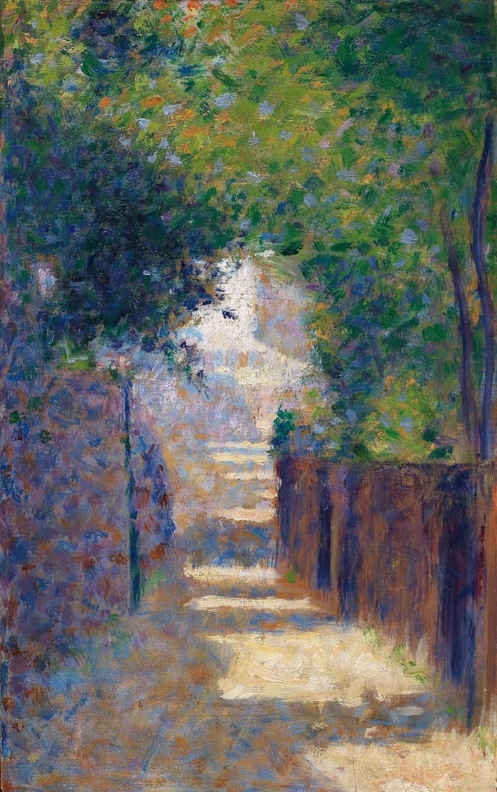 La rue Saint-Vincent by Georges Seurat