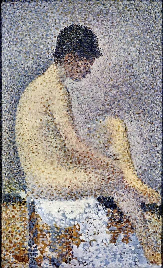 Model in Profile by Georges Seurat