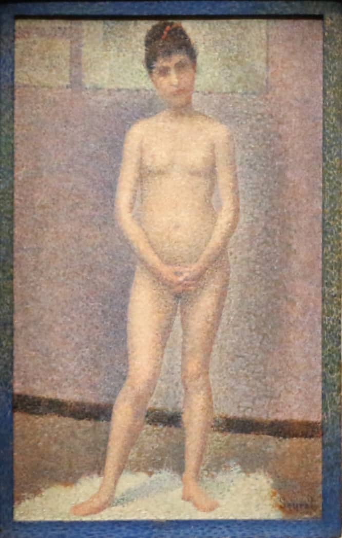 Standing Model by Georges Seurat