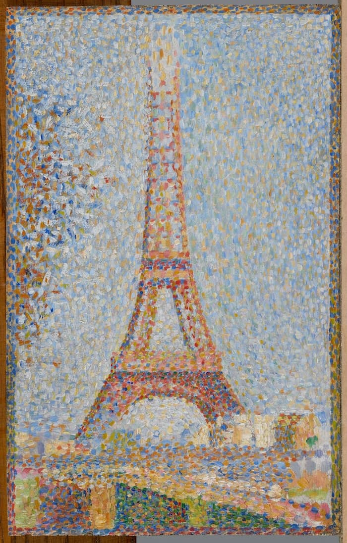 The Eiffel Tower by Georges Seurat