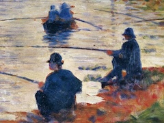 Fishmen by Georges Seurat