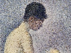 Model in Profile by Georges Seurat