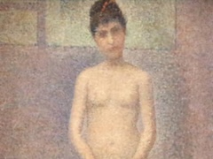 Standing Model by Georges Seurat