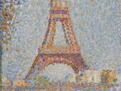 The Eiffel Tower by Georges Seurat
