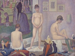 The Models by Georges Seurat