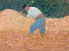 The Stone Breaker by Georges Seurat
