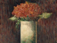 Vase of Flowers by Georges Seurat