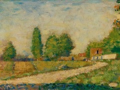 Village Road by Georges Seurat